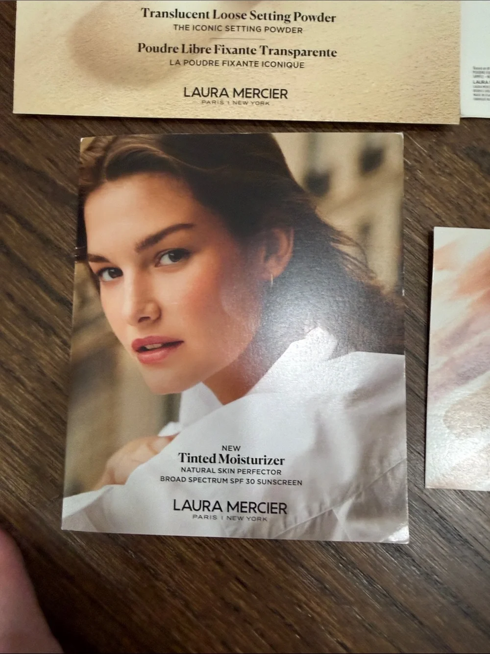 Laura Mercier Secret Camoflage/ Brighten and Correct Duo and makeup samples